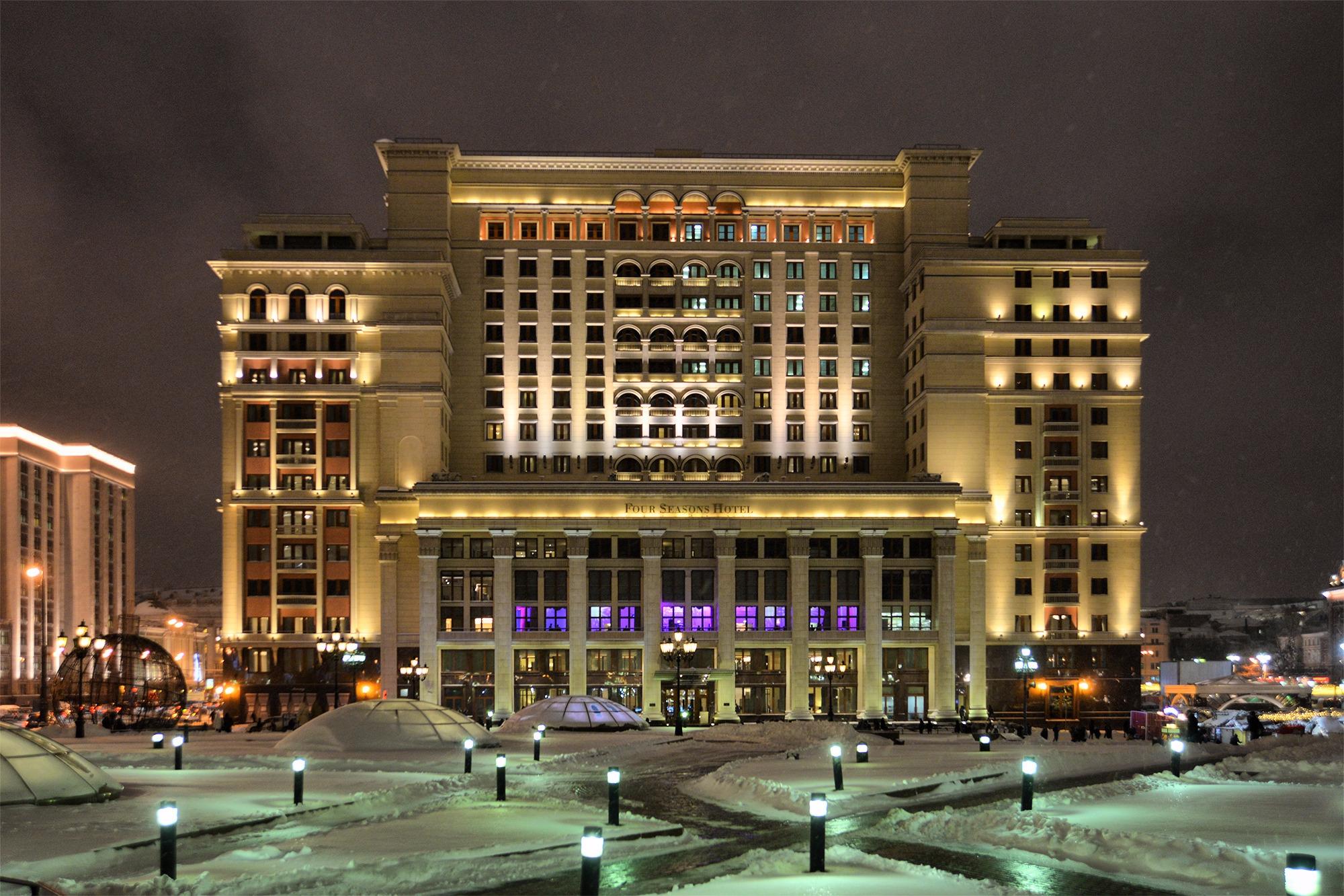 Отель four Seasons в Москве
